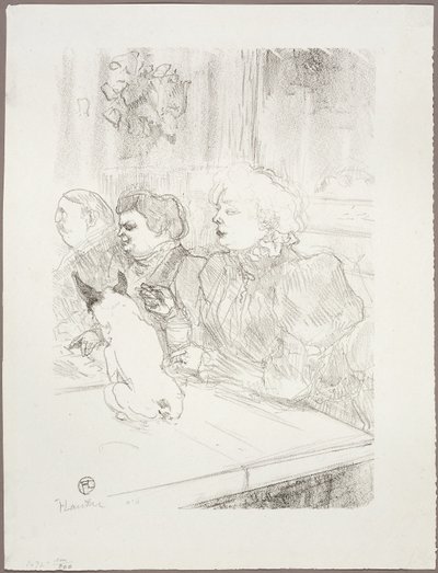 La Sourisissa, Madame Palmyre tekijältä Henri de Toulouse Lautrec