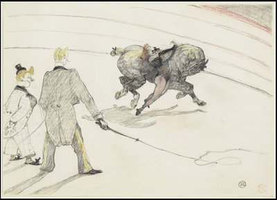 Im Zirkus: Akrobaten von Henri de Toulouse Lautrec