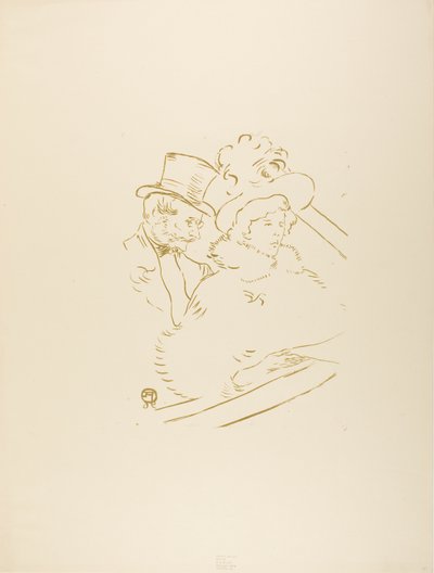 Konsertissa tekijältä Henri de Toulouse Lautrec