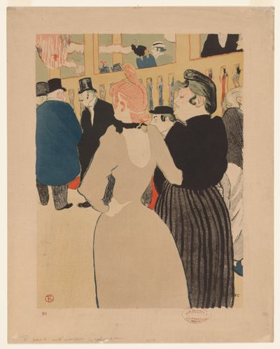 Moulin Rougessa: La Goulue ja hänen sisarensa tekijältä Henri de Toulouse Lautrec