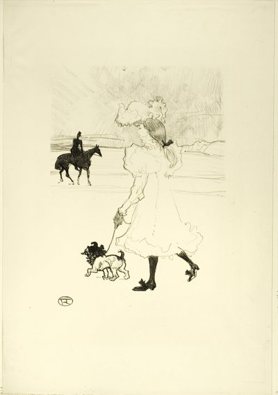 Metsässä tekijältä Henri de Toulouse Lautrec