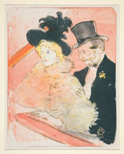 Au-konsertti (konsertissa) tekijältä Henri de Toulouse-Lautrec