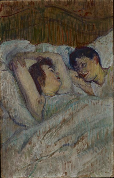 Sängyssä, 1892. tekijältä Henri de Toulouse Lautrec
