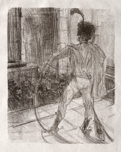 Siinain juurella: Schlomé Fuss synagogassa tekijältä Henri de Toulouse-Lautrec