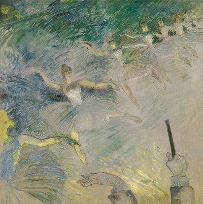 Balettitanssijat. 1885/86 tekijältä Henri de Toulouse Lautrec