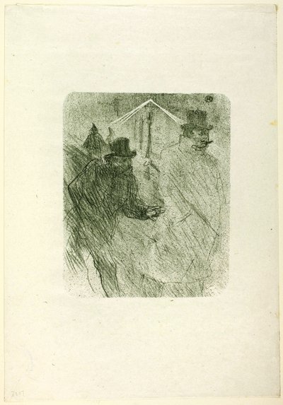 Paroni Moïse Begging, Au Pied du Sinaïsta tekijältä Henri de Toulouse Lautrec