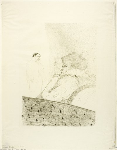 Brandès laatikossaan tekijältä Henri de Toulouse Lautrec