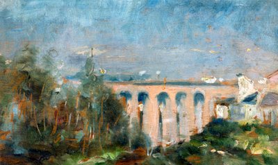 Castelvielin maasilta Albissa tekijältä Henri de Toulouse Lautrec