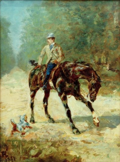 Cavalier M. du Passage tekijältä Henri de Toulouse Lautrec