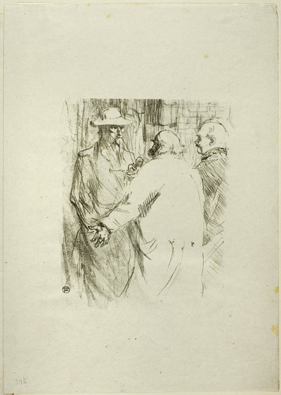Clemenceau Buskissa, Au Pied du Sinaïsta tekijältä Henri de Toulouse Lautrec