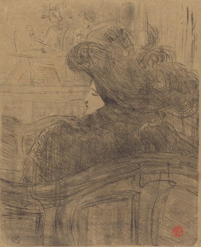 Cleo de Merode tekijältä Henri de Toulouse Lautrec