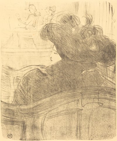 Cleo de Merode, 1896. tekijältä Henri de Toulouse Lautrec