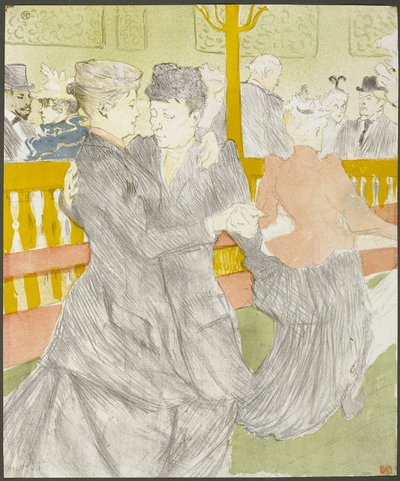 Tanssi Moulin Rougessa tekijältä Henri de Toulouse Lautrec