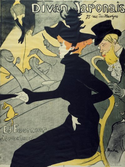 Japanilainen sohva tekijältä Henri de Toulouse Lautrec