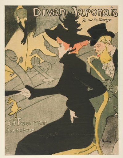 Japanilainen sohva tekijältä Henri de Toulouse Lautrec