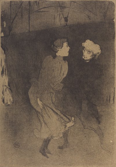 Mekkoharjoitukset Folies-Bergeressä Pukuharjoitukset Folies-Bergeressä, 1893. tekijältä Henri de Toulouse Lautrec