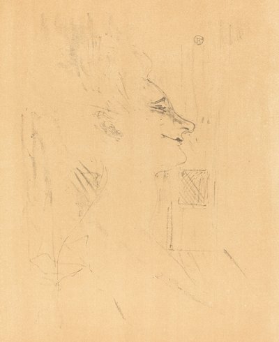 Drunkard Soularde, 1898. tekijältä Henri de Toulouse Lautrec