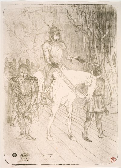 Sisäänkäynti Brasseuriin Chilpéricissä tekijältä Henri de Toulouse Lautrec