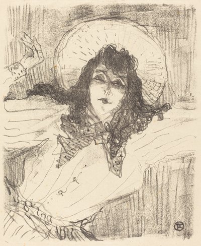 Eva Lavalliere tekijältä Henri de Toulouse Lautrec