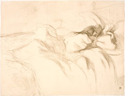 Makaava nainen, herätyskello tekijältä Henri de Toulouse Lautrec