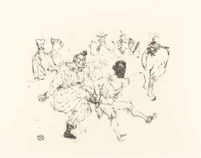 Jalka ja suklaa Footit et Chocolat. tekijältä Henri de Toulouse Lautrec