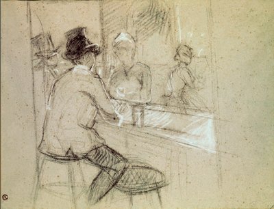 Gin cocktaileja tekijältä Henri de Toulouse Lautrec