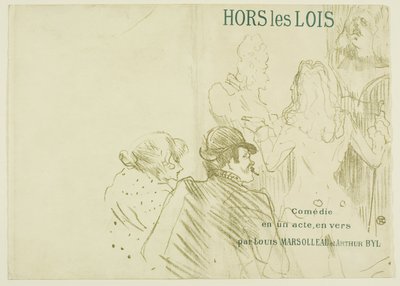 Kunnianosoitus Molierelle tekijältä Henri de Toulouse Lautrec