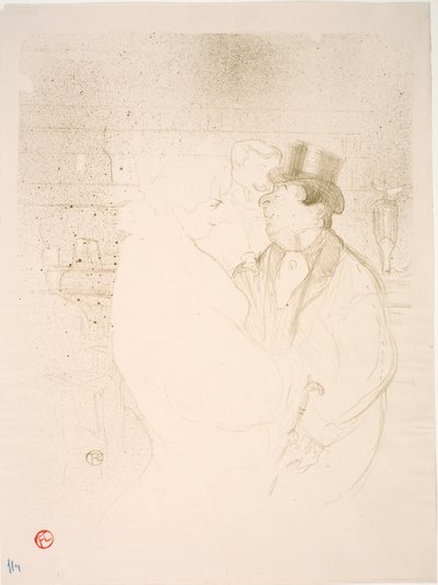 Ida Heath au Bar tekijältä Henri de Toulouse-Lautrec