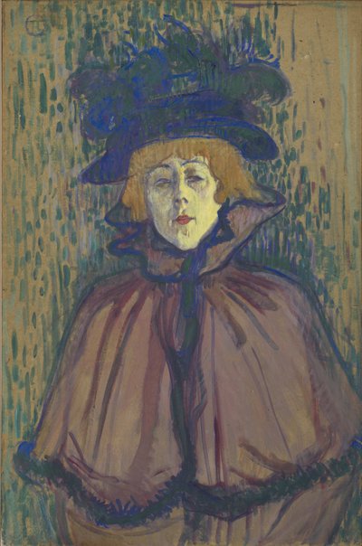 Jane Avril, 1891-92 tekijältä Henri de Toulouse Lautrec