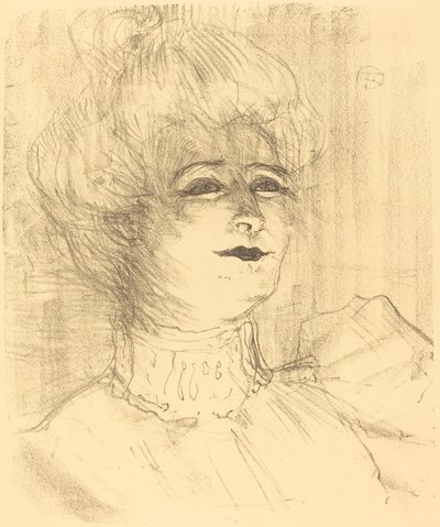 Jeanne Hading, 1896. tekijältä Henri de Toulouse Lautrec