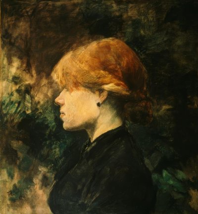 Jeune femme aux cheveux roux (La rousse) tekijältä Henri de Toulouse Lautrec