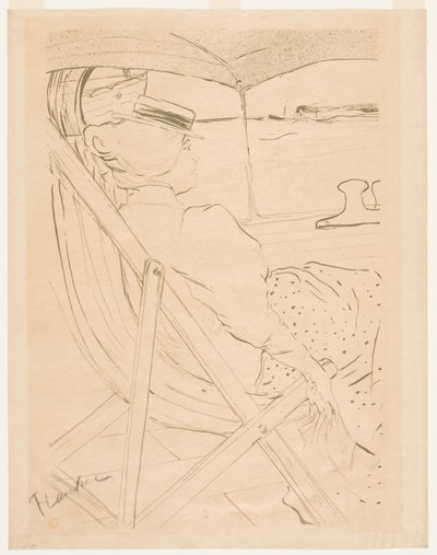 54:n matkustaja tekijältä Henri de Toulouse Lautrec