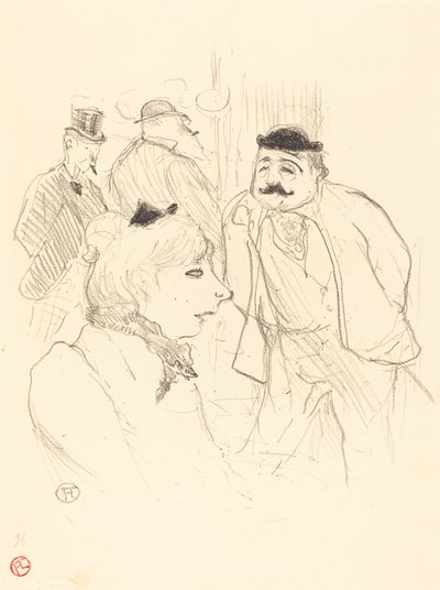 Varsi (Moulin Rouge) tekijältä Henri de Toulouse Lautrec