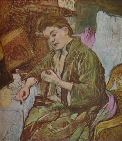 La Toilette, Valmistautuminen, 1891, 1937. tekijältä Henri de Toulouse Lautrec