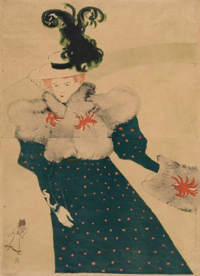 Valkoinen lehti tekijältä Henri de Toulouse Lautrec