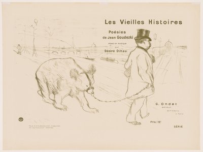 Vanhat tarinat: Kansi - Etupuoli tekijältä Henri de Toulouse Lautrec