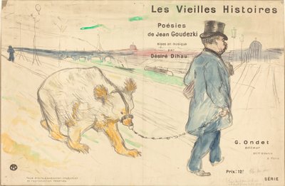 Vanhat tarinat (kansi/etupuoli) tekijältä Henri de Toulouse Lautrec