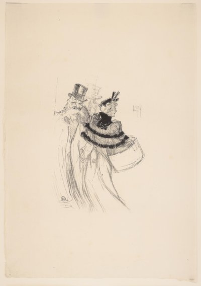 Vanhat herrat tekijältä Henri de Toulouse Lautrec
