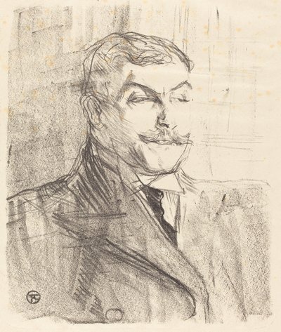 Lucien Guitry, 1896. tekijältä Henri de Toulouse Lautrec