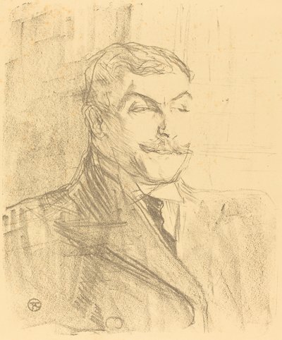 Lucien Guitry, 1896. finlandès tekijältä Henri de Toulouse Lautrec
