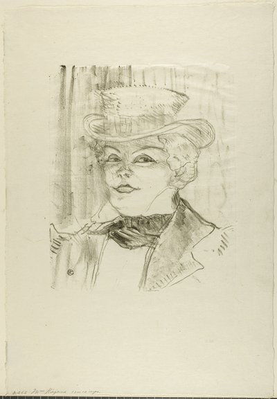 Rouva Rejane tekijältä Henri de Toulouse-Lautrec