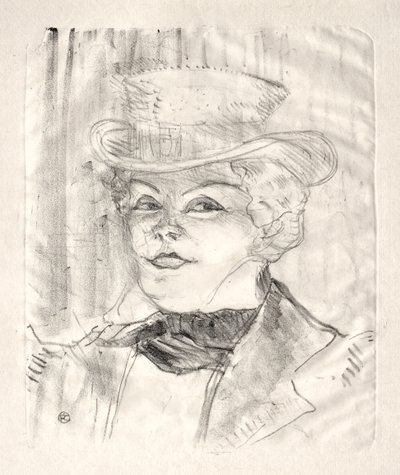 Rouva Rejane tekijältä Henri de Toulouse-Lautrec