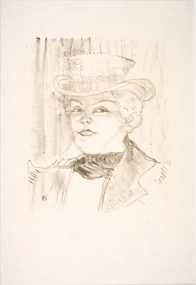 Rouva Rejane tekijältä Henri de Toulouse-Lautrec