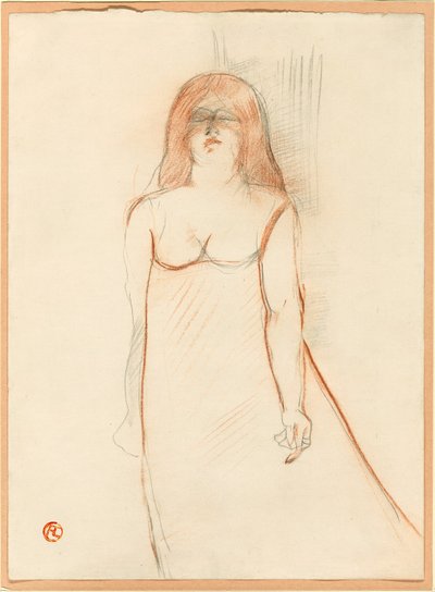 Neiti Cocyte tekijältä Henri de Toulouse Lautrec
