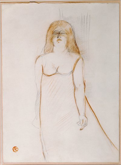 Neiti Cocyte, 1900 tekijältä Henri de Toulouse Lautrec