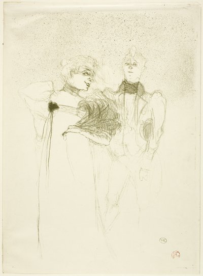 Mademoiselle Lender, rouva Saatana tekijältä Henri de Toulouse Lautrec