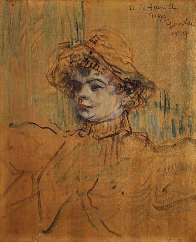 Mademoiselle Nys, 1899. tekijältä Henri de Toulouse Lautrec