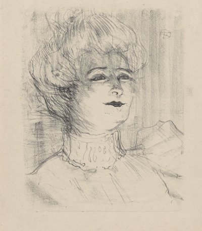 Marie-Louise Marsy, 1898, 1898. tekijältä Henri de Toulouse Lautrec