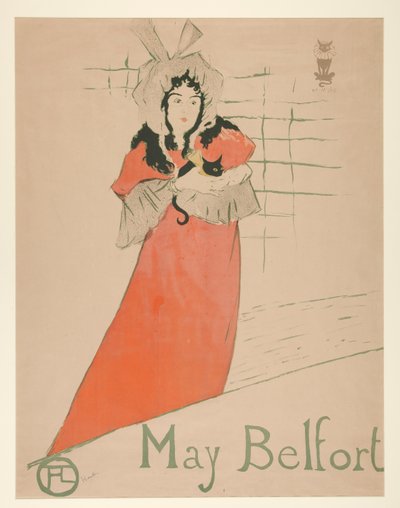 May Belfort tekijältä Henri de Toulouse Lautrec