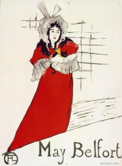 May Belfort tekijältä Henri de Toulouse Lautrec